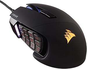 Corsair CH-9000231-NA SCIMITAR RGB MOBA/MMO Gaming Mouse