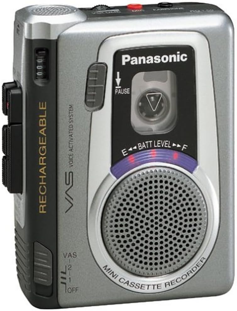 Panasonic RQ-L50 Mini Cassette Recorder Voice Activated — main product image
