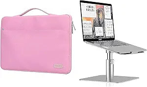 Procase 12-12.9 inch Sleeve Case Bag with Laptop Stand Bundle