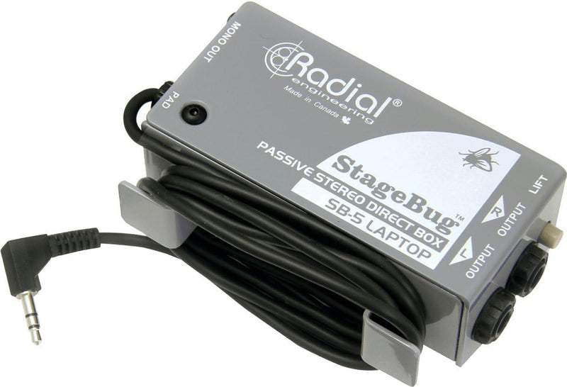 Radial Engineering StageBug SB-5 Passive Laptop DI Box — main product image