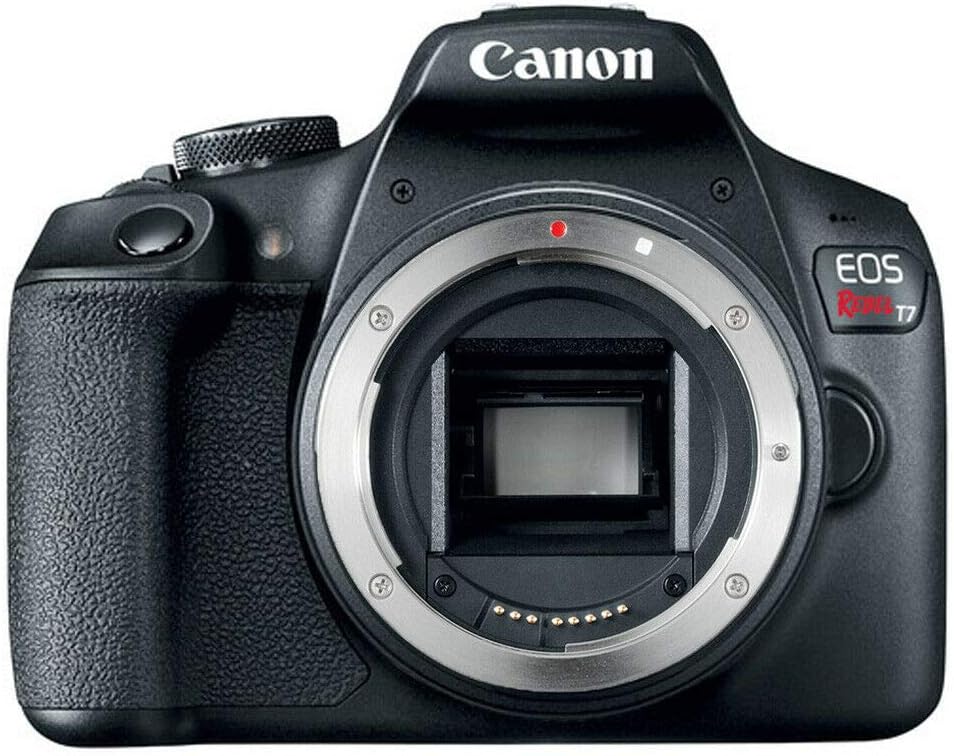 Canon EOS Rebel T7 DSLR Camera Body Only (Renewed)