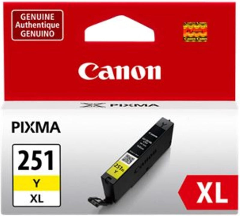 Canon CLI-251 Y XL Yellow Ink Cartridge — main product image