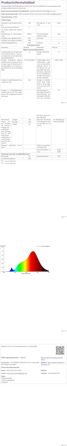 Neewer 10100577 RGB Magnetic LED Video Light