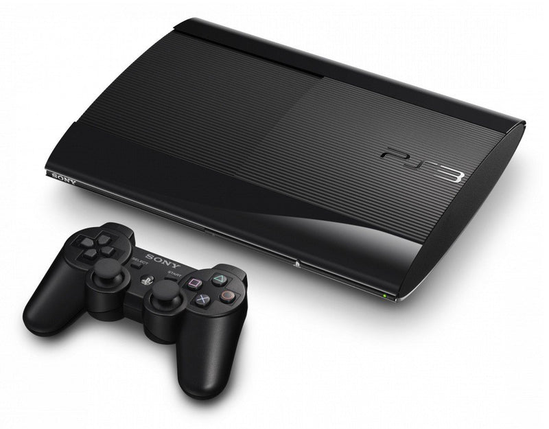 Sony SUPER SLIM PS3 12GB Black Console — main product image