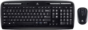 Logitech MK320 Wireless Multimedia Keyboard and Mouse (Refurbished)