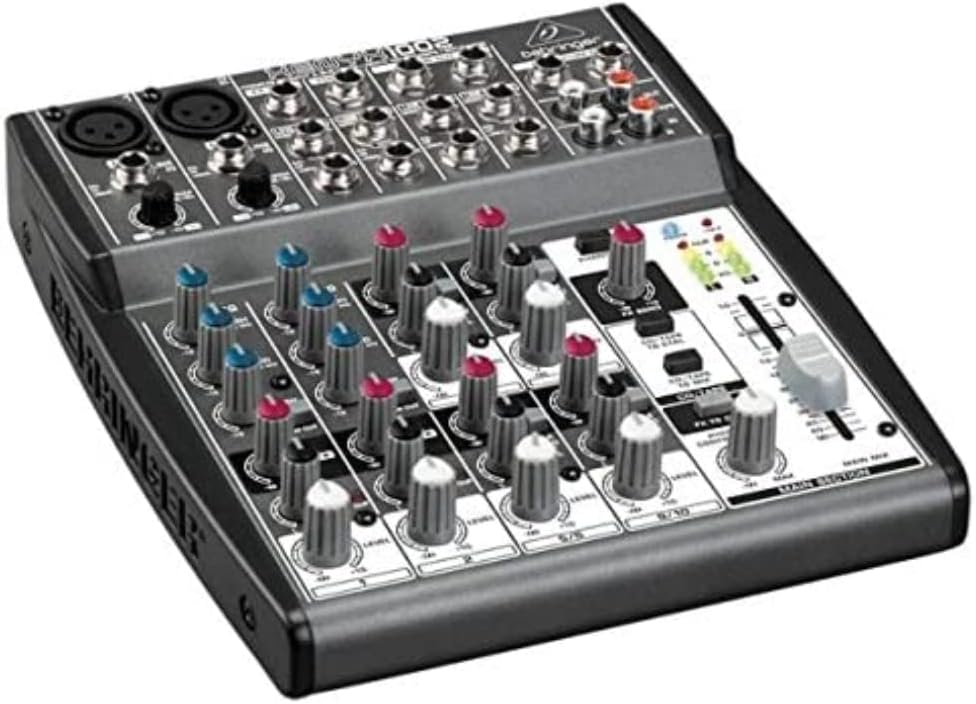 Behringer 1002 Xenyx 6-Channel Analog Audio Mixer