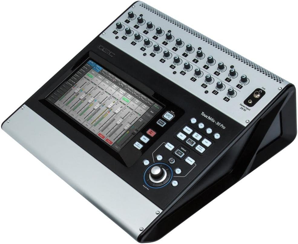 QSC Touchmix 30 Pro Digital Mixer: 30-Channel, Pro Features