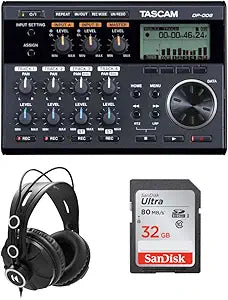 Tascam ADP-006K1 DP-006 Multi-Track Recorder Bundle