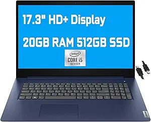 Lenovo IdeaPad 3 17.3" Laptop Intel i5 Renewed