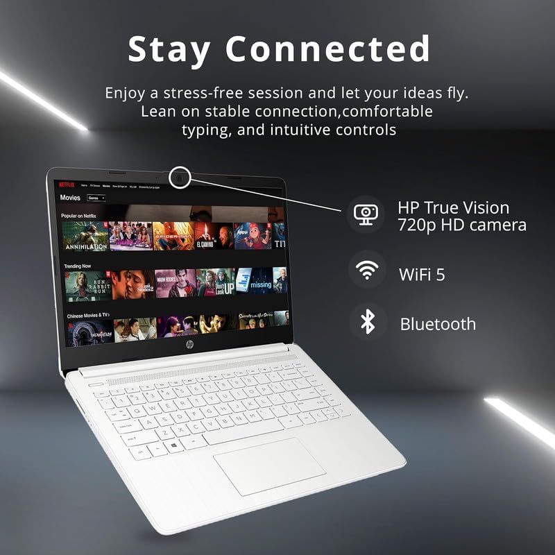 HP Newest HP 14 Inch Laptop Intel Celeron 8GB 192GB SSD Windows 11