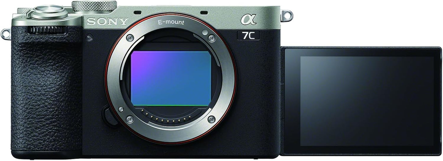 Sony ILCE-7CM2/S Alpha 7C II Full Frame Camera (Renewed)