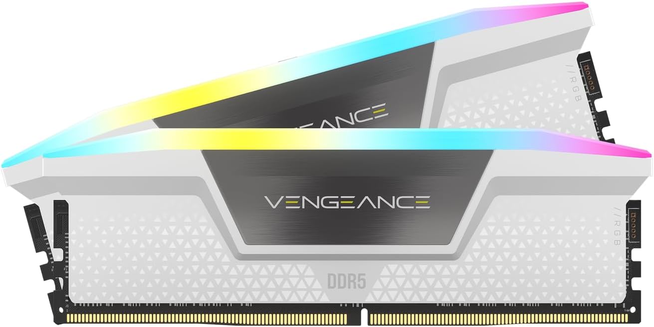 Corsair CMH32GX5M2B6400C32W Vengeance RGB 32GB DDR5 6400MHz RAM