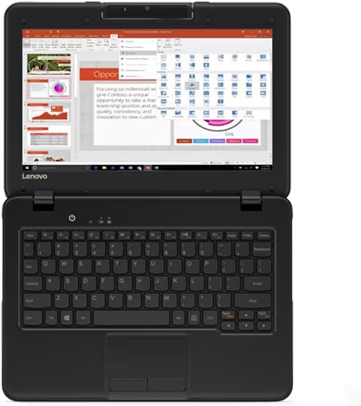 Lenovo 100e Winbook 11.6" Celeron Laptop Renewed