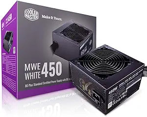 Cooler Master MWE 450 White 80+ PSU - Renewed