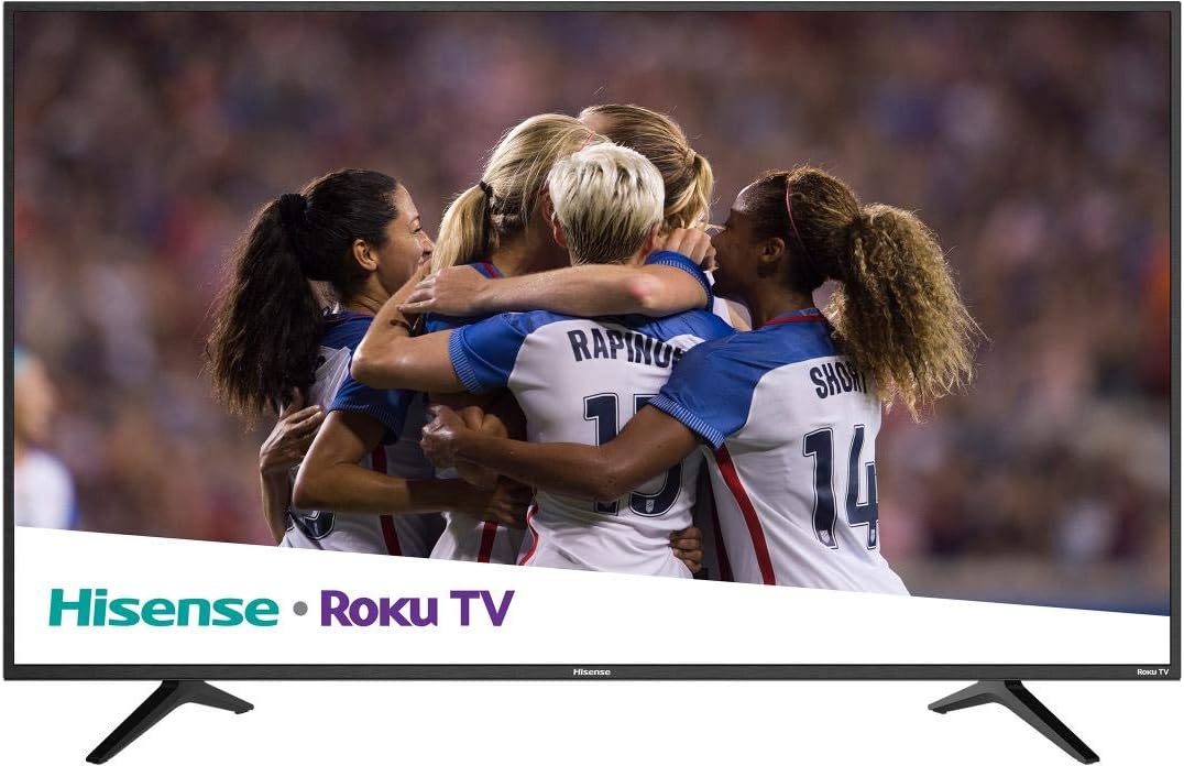 Hisense R6E 43" 4K UHD Roku TV (Renewed)