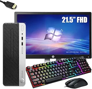 HP 400 G5 SFF Renewed Desktop Pentium 16GB RAM 512G SSD