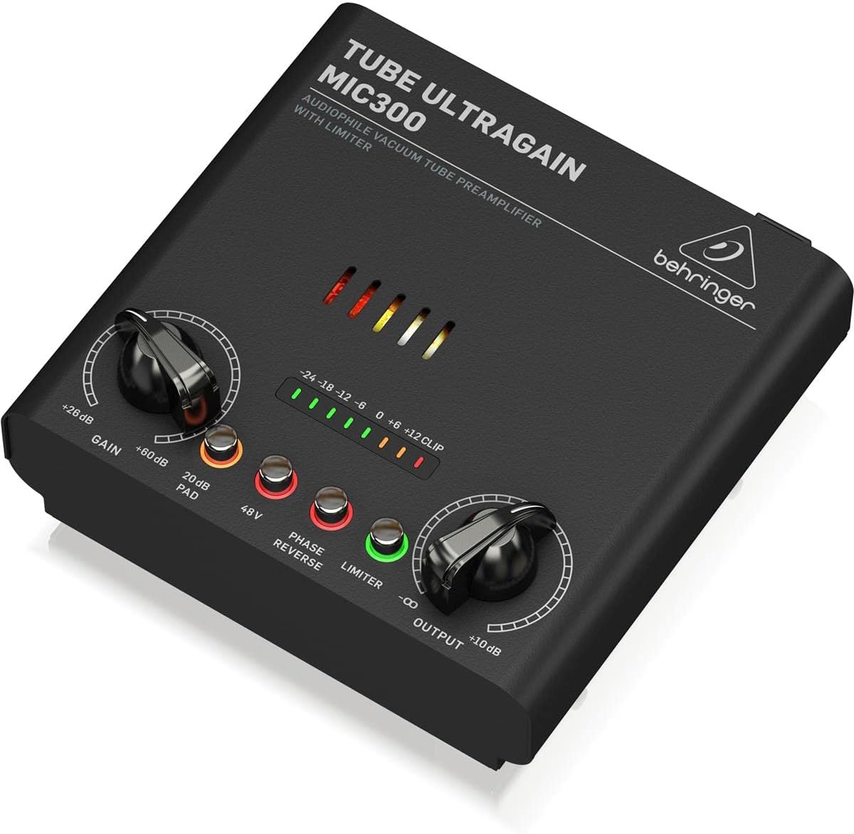 Behringer MIC300 Tube Preamplifier Limiter
