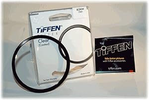 Tiffen 82CLR 82mm Clear Glass Lens Protector Filter — main product image