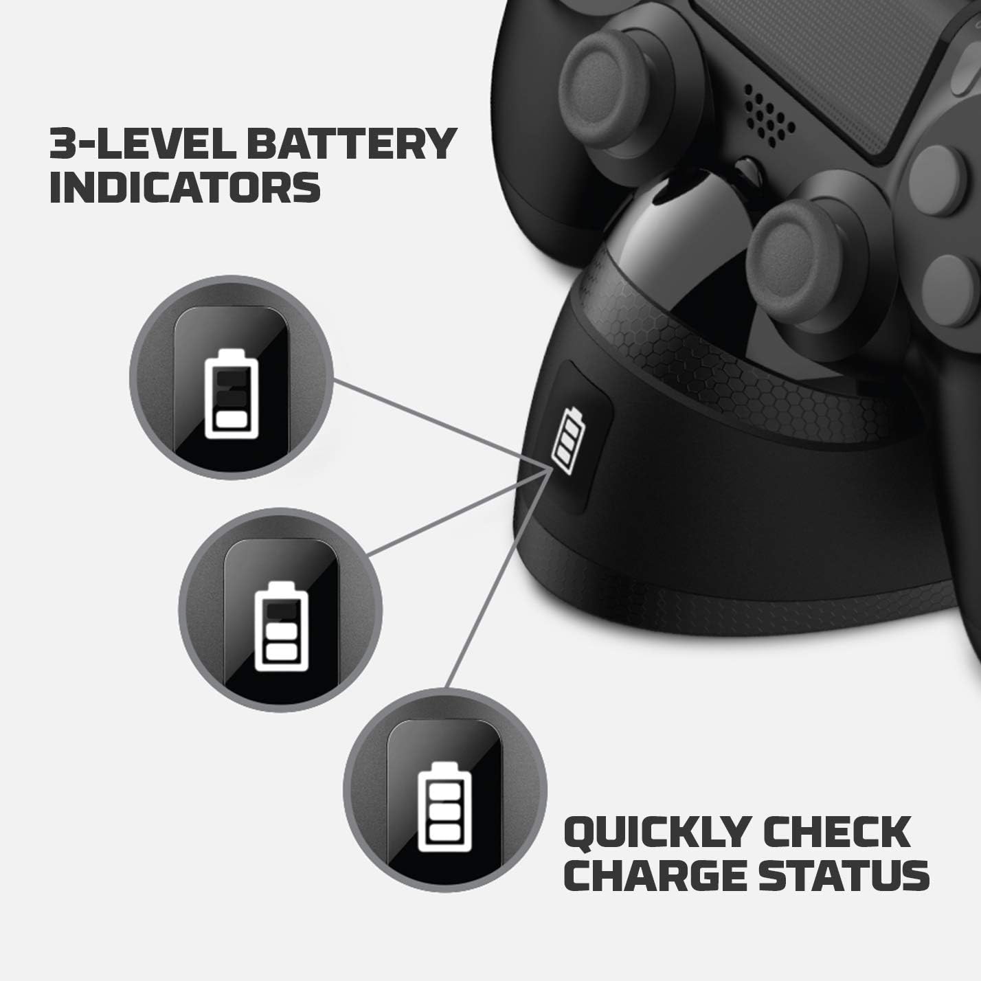 HyperX HX-CPDU-A ChargePlay Duo PS4 Controller Charger