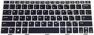 HP EliteBook Revolve 810 G1/G2 Backlit Keyboard