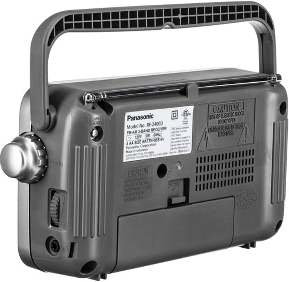 Panasonic 4330351473 RF-2400D AM/FM Portable Radio