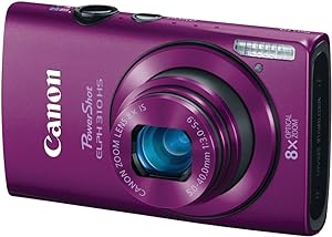 Canon 5701B001 PowerShot ELPH 310 HS 12.1MP Purple — main product image