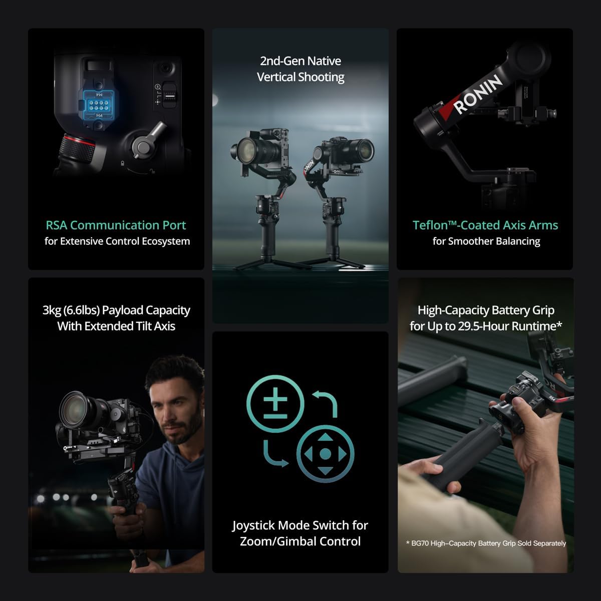 DJI 6941565974662 RS 4 Gimbal Stabilizer - DSLR & Mirrorless