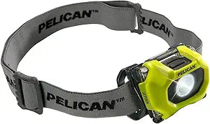 Pelican 2755T LED Headlamp Yellow Waterproof