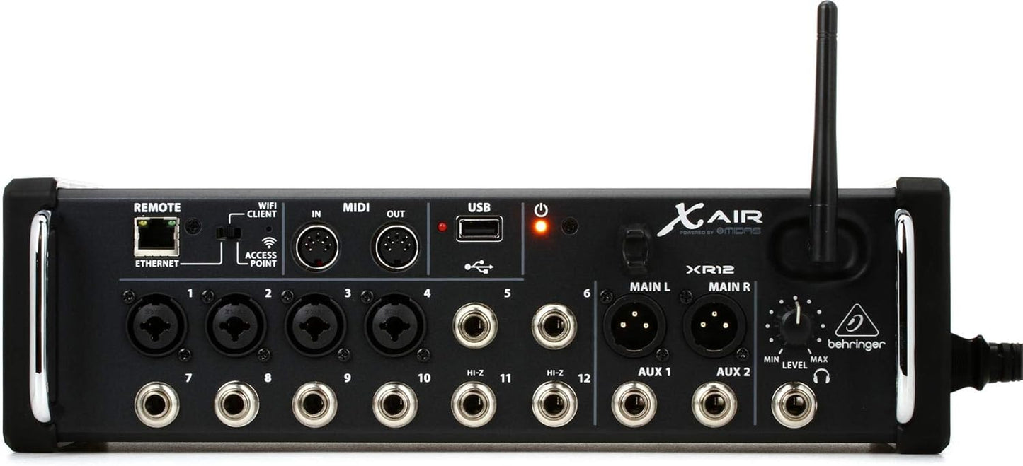 Behringer X AIR XR12 Tablet-Controlled Digital Mixer