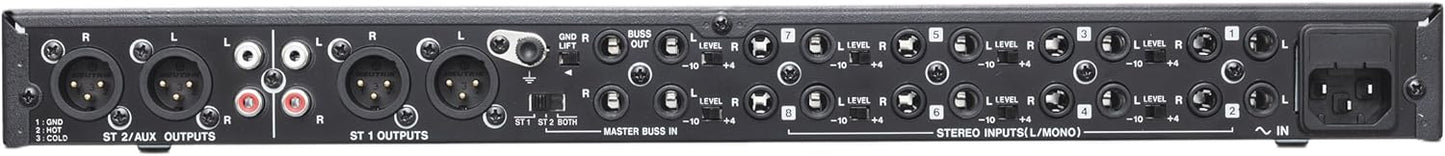 Tascam LM-8ST 8-Channel Stereo Rackmount Line Mixer