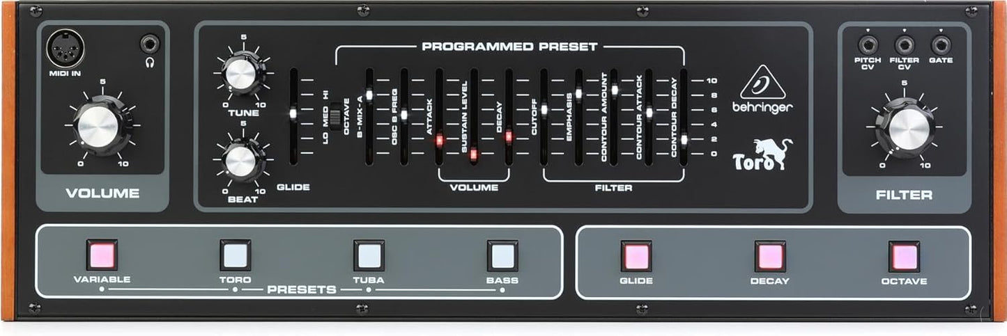 Behringer TORO Analog Bass Synthesizer Eurorack Module