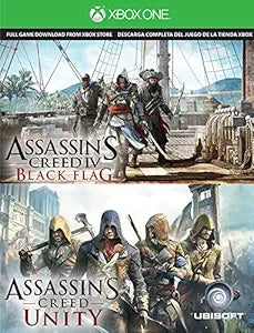 Microsoft Assassin's Creed IV Black Flag & Unity Xbox Download — main product image