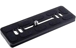 Neewer 10082140 4.7" Metal Camera QR Plate Arca-Swiss Tripod