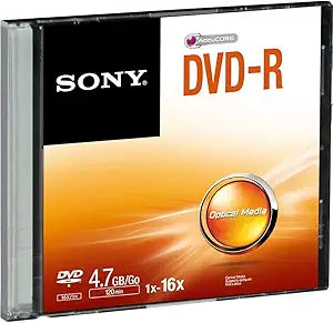 Sony DMR47SS DVD-R 16X Slim Case — main product image