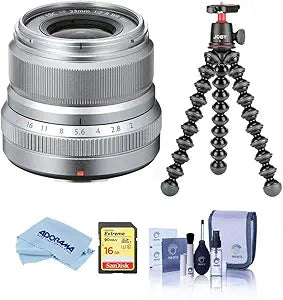 Fujifilm XF 23mm f/2 R WR Silver Lens Kit