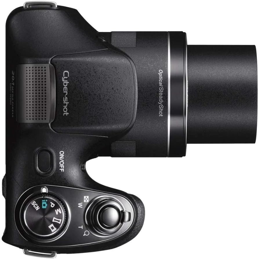 Sony DSC-H300/BM Cyber-shot 20.1 MP Digital Camera (Renewed)
