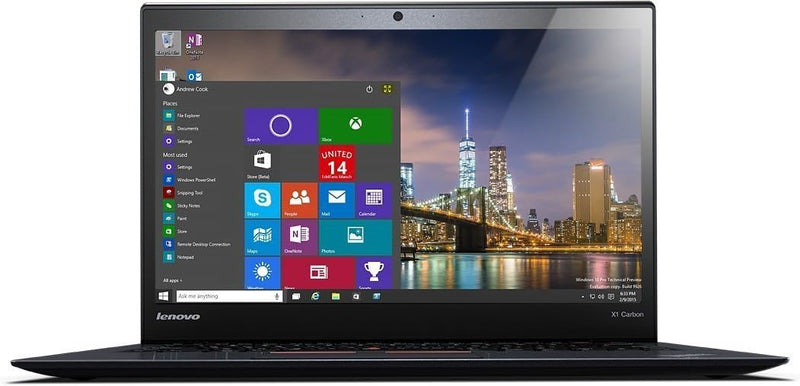 Lenovo 20HR000FUS ThinkPad X1 Carbon i7 16GB 512GB SSD — main product image
