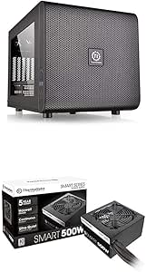 Thermaltake Core V21 Micro ATX Cube Chassis with 500W PSU
