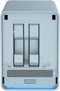 QNAP QMiroPlus-201W Tri-Band Mesh WiFi Router NAS — main product image