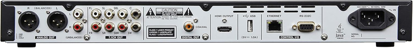 Tascam BD-MP1 Rackmount Blu-ray Player