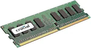 Crucial CT25672AA800 2GB DDR2 ECC Memory — main product image
