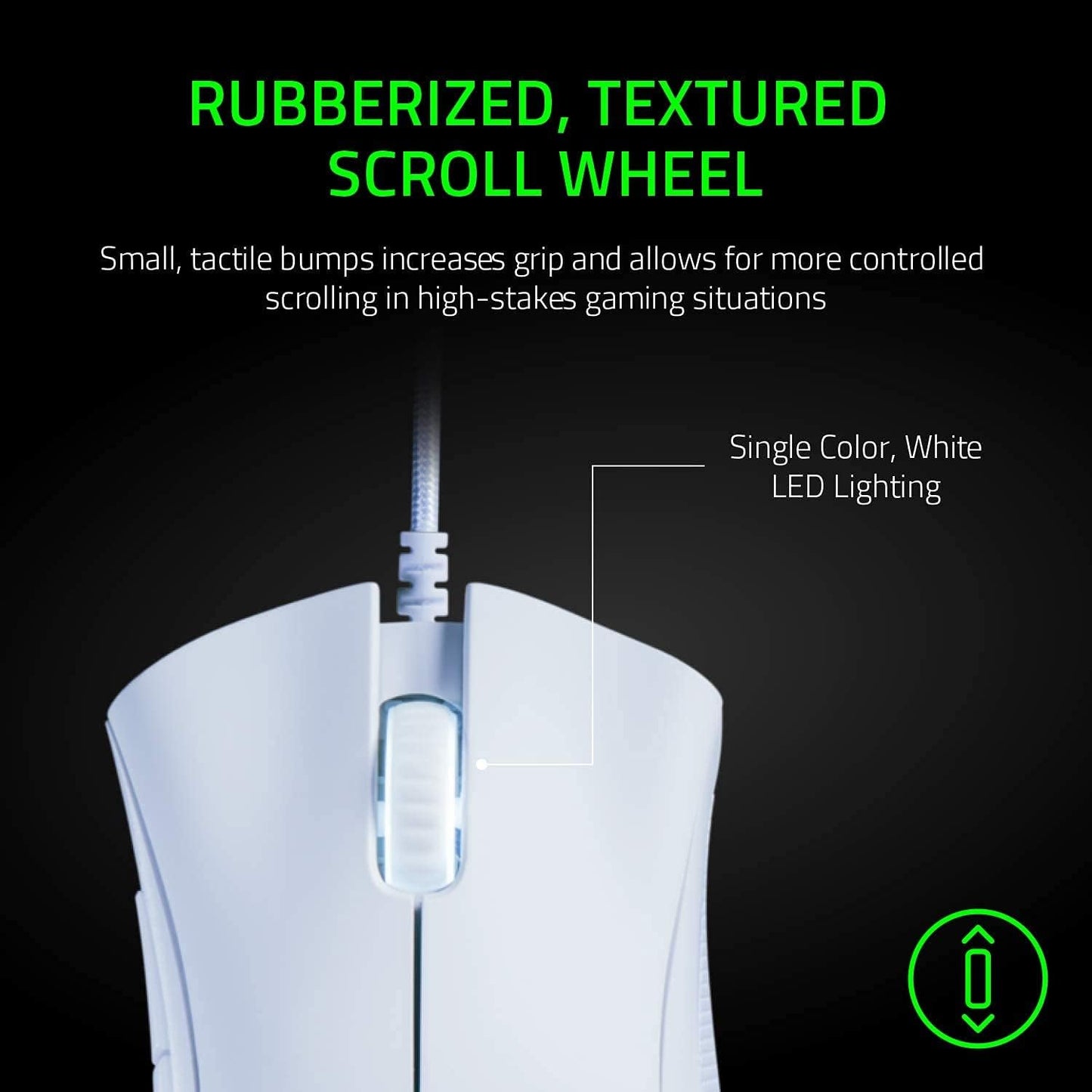 Razer RZ01-03850200-R3M1 DeathAdder Essential White Gaming Mouse
