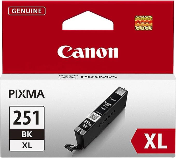 Canon CLI-251 BK XL Inkjet Cartridge — main product image