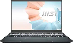 MSI Modern 14 i3 Laptop: 8GB RAM, 128GB SSD, Backlit