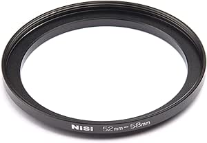 NiSi 498473 PRO 52-58mm Aluminum Step-Up Ring