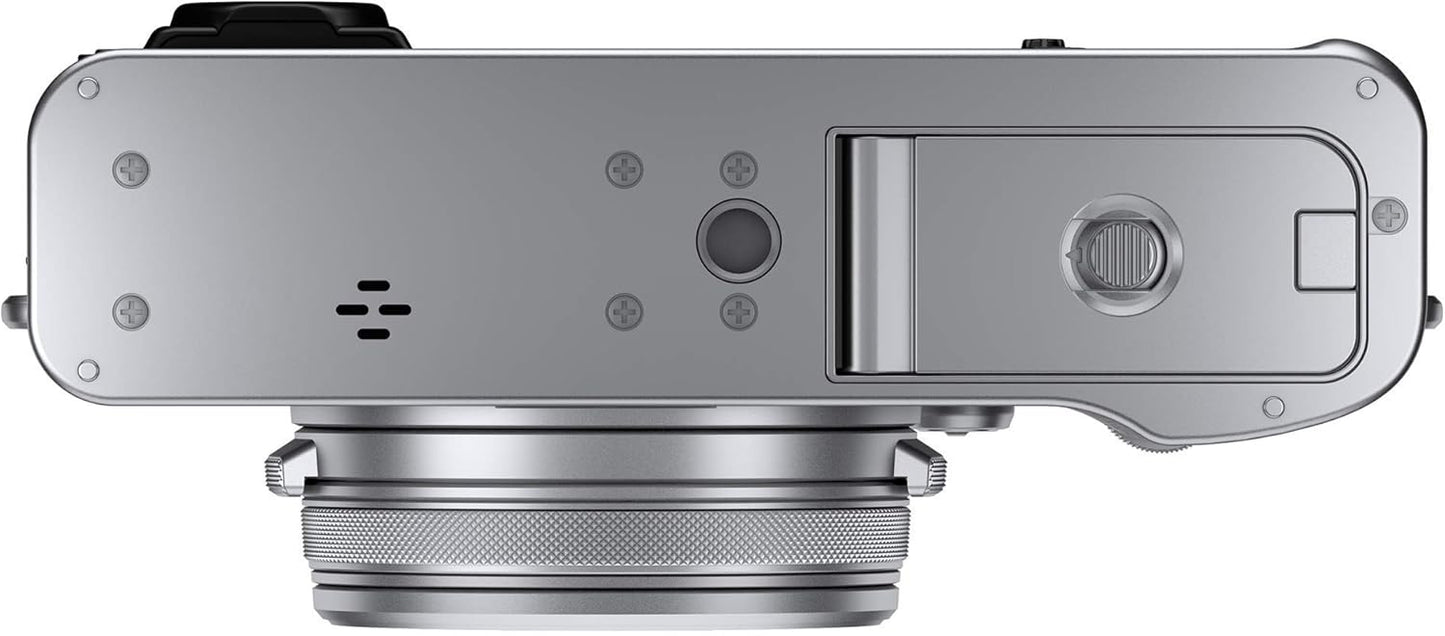 Fujifilm X100V Silver Digital Camera (Renewed)