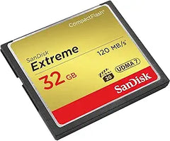 SanDisk Extreme 32GB CompactFlash Card 2-Pack 120MB/s