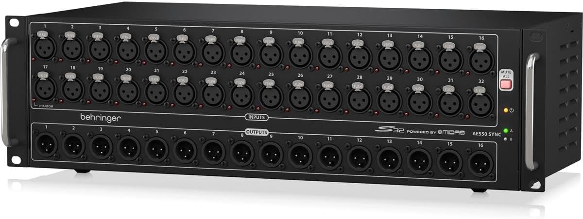 Behringer S32 Digital Snake 32 Midas Preamps