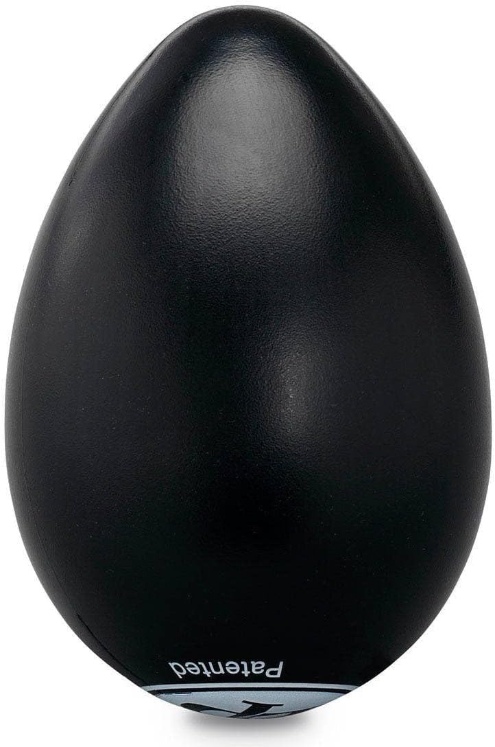 Latin Percussion LP0020BK Big Egg Shaker - Black, Hand Percussion