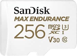 SanDisk MAX ENDURANCE 256GB MicroSD Card for Security Cams